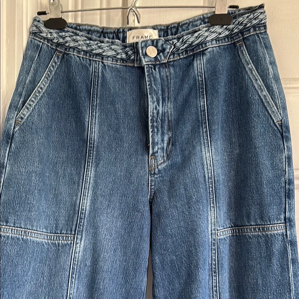 Frame Denim High Rise Blue Jeans - Picture 6 of 14